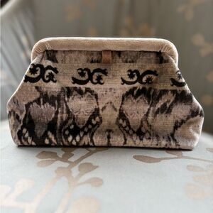 Marian Paquette Velvet Clutch